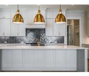 Kitchen with Colorful Backsplash